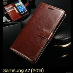 Samsung Galaxy A7 2016 Retro Pu Leather Flipcase Luxury Wallet Cover
