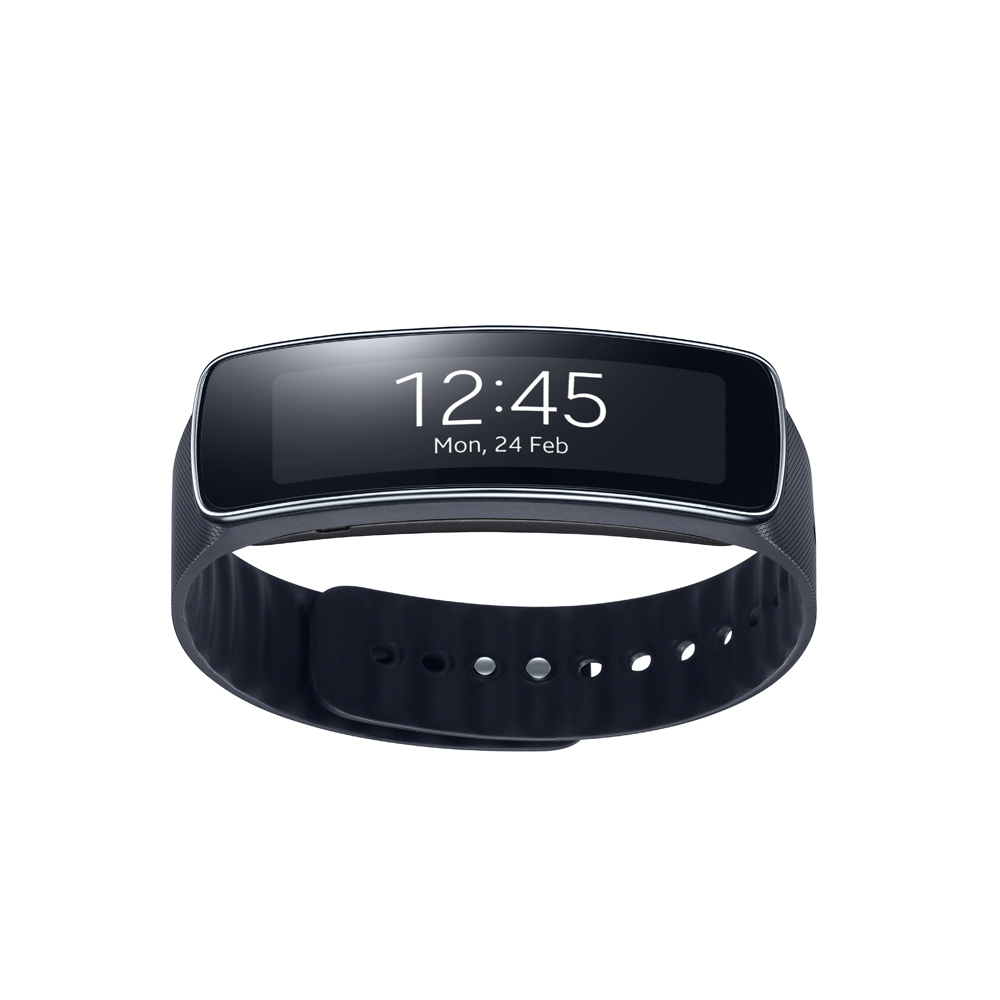 Samsung Galaxy Gear Fit Smartwatch-Hitam