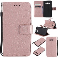 Samsung Galaxy J2 Prime case,[FQY-TEC][Rosegold]S[Pu Leather]and[TPU]Wallet,Card slot,Support Case for Samsung Galaxy J2 Prime(2016)(5.0