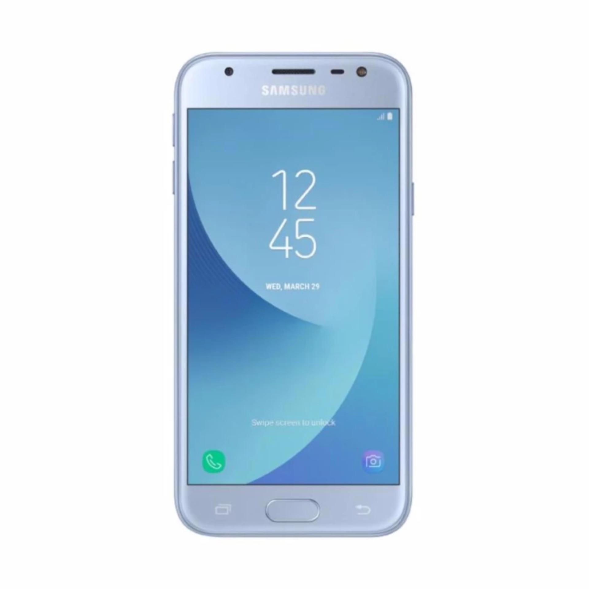 Samsung Galaxy J3 Pro 2017 Smartphone - Blue Silver 4G [16GB/ 2GB]