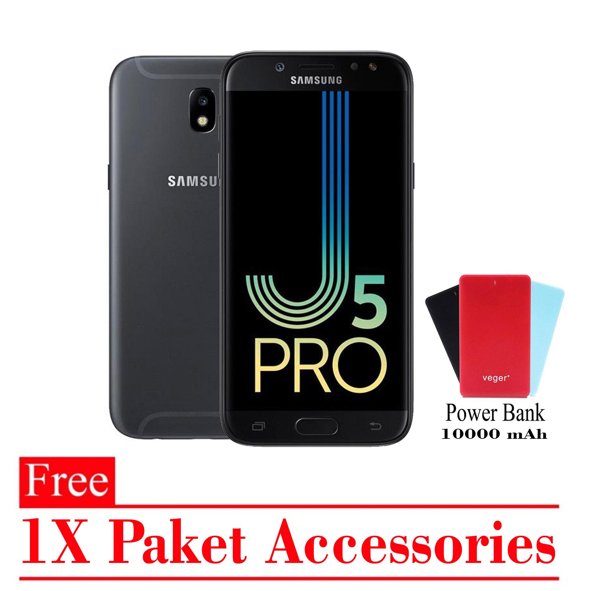 Samsung Galaxy J5 Pro Ram 3GB/32GB (Free 1x Paket Accessories) Smartphone