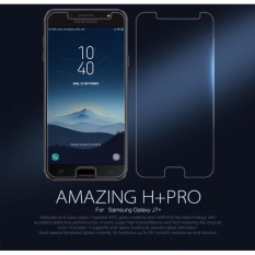 Samsung Galaxy J7 Plus Anti Gores Kaca / Tempered Glass Kaca Bening
