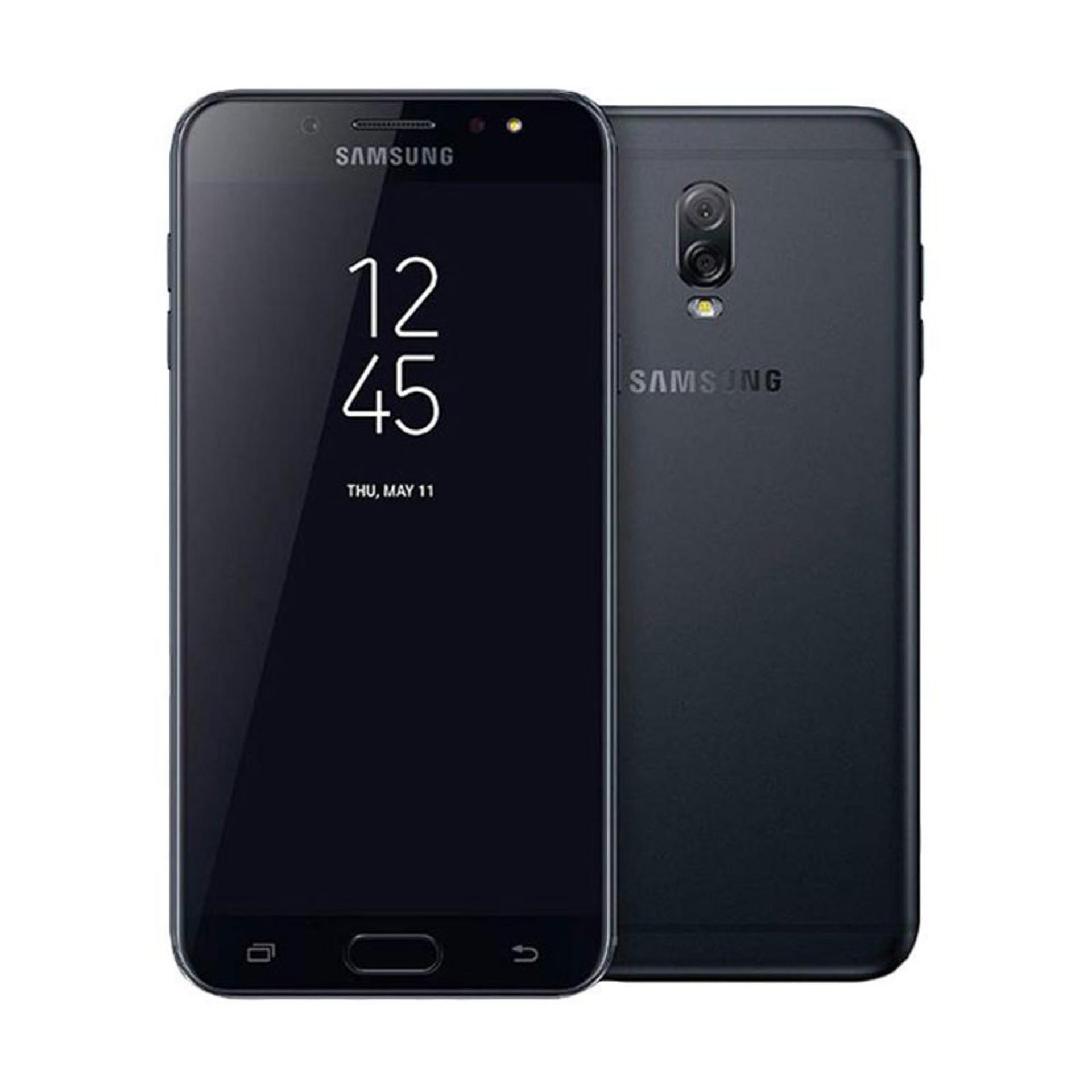 Samsung Galaxy J7 Plus - LTE - Hybrid - 32GB - Black - Garansi Resmi SEIN