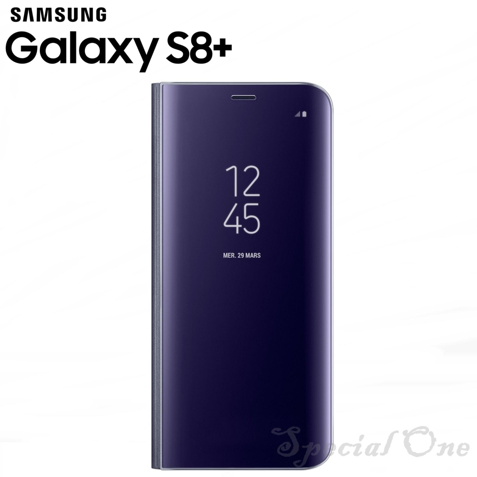 Samsung Galaxy S8+ Plus Clear View Standing Cover Case - Original
