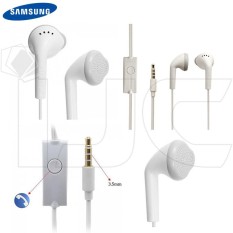 Samsung Handsfree / Headset / Earphone Original for Young / j1 / j2 / j3 and HP Type A/V 3.5 mm Jack - Putih