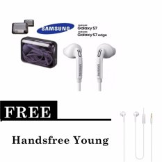 Samsung Handsfree In Ear Original Galaxy S7 /S7 Edge/Note 7 + Handsfree Wonder Young - Putih