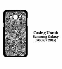 SAMSUNG J7 2015 Case art pop art concept Hardcase Casing Cover