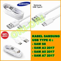 Samsung Kabel Data Usb Type C For Samsung A3 2017 / A5 2017 / A7 2017 / S8 Plus - Original