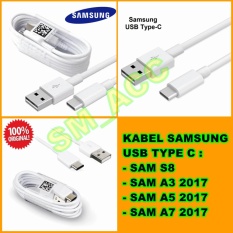 Samsung Kabel Data Usb Type C For Samsung Galaxy A3 2017 / A5 2017 / A7 2017 / S8 Plus