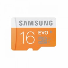 Samsung MicroSDHC EVO UHS-I Class 10 - 16GB - Orange