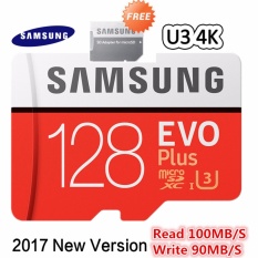Samsung MicroSDXC EVO Plus Class 10 UHS-3 4K (100MB/s) 128GB with SD Adapter