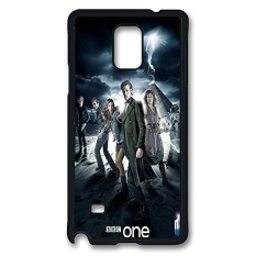Samsung Note 4 Case, Note 4 Case, Slim Fit Crystal Clear Case Bumper untuk Samsung Note 4 Doctor Who BBC TV Series Absorption Clear Hard Case untuk samsung Note 4-Intl