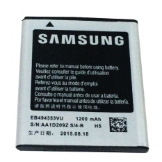 Samsung Original Battery / Baterai EB494353VU For Samsung Galaxy Mini S5570 / Galaxy Y Neo Duos S5312 / Galaxy Chat B5330 / S7230 Wave 723 / 5525