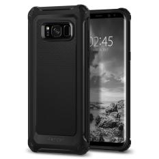 Samsung S8 Plus Case - Spigen Rugged Armor Extra Black Casing Soft Case
