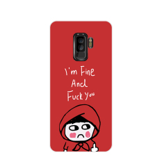 Samsung S9/S9plus Aneh Tapi Lucu Silikon Lunak Casing HP Casing