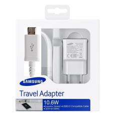 Samsung Travel Adapter Charger - 10.6W Kabel Micro USB - Original - Putih