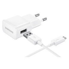 Samsung Travel Adapter Charger 10.6W Kabel Micro USB - Putih