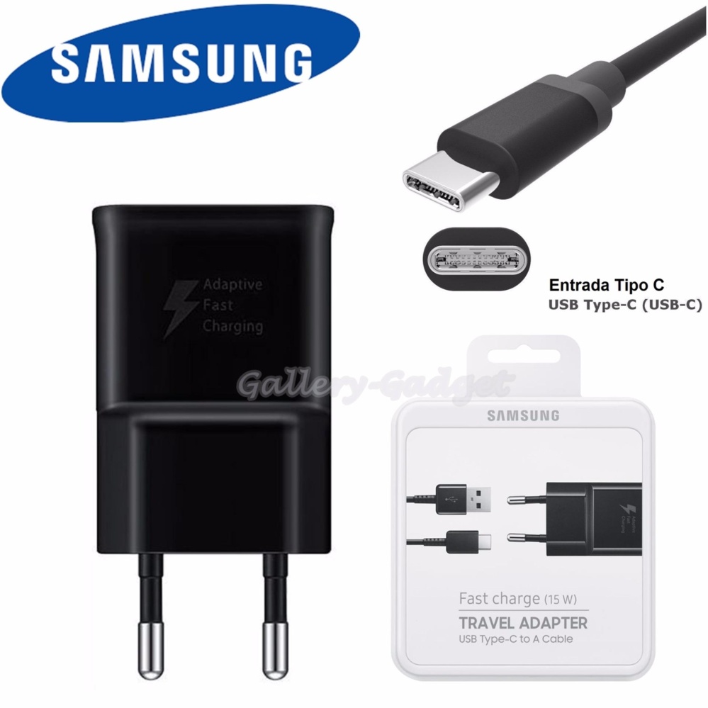 SAMSUNG Travel Adapter Fast Charger [15W] USB Type-C model EP-TA20EBE for Galaxy S8 l S8+ - Original