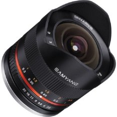 Samyang 8mm f/2.8 Fisheye II Lens for Fujifilm X Mount Gelang Merah - Hitam