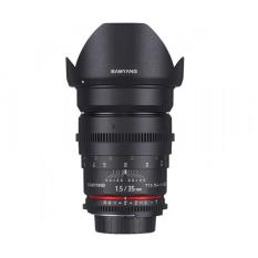 Samyang For Sony NEX / Alpha 35mm T1.5 VDSLR II