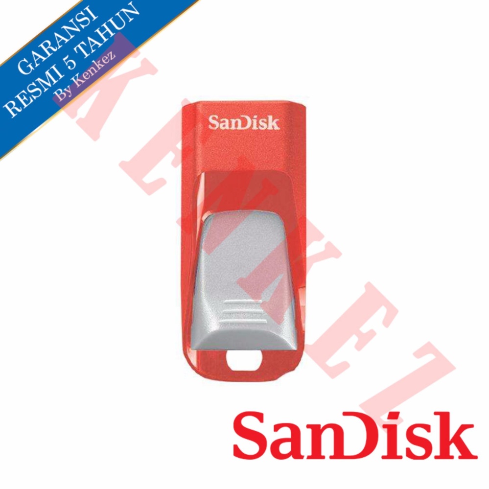 Sandisk Cruzer Edge USB Flashdisk 16GB - Merah