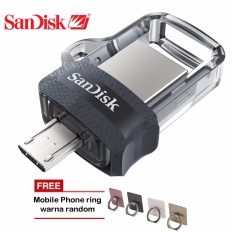 Sandisk Dual Drive m3.0 16GB Flash Drive for Android + iRing Mobile Phone