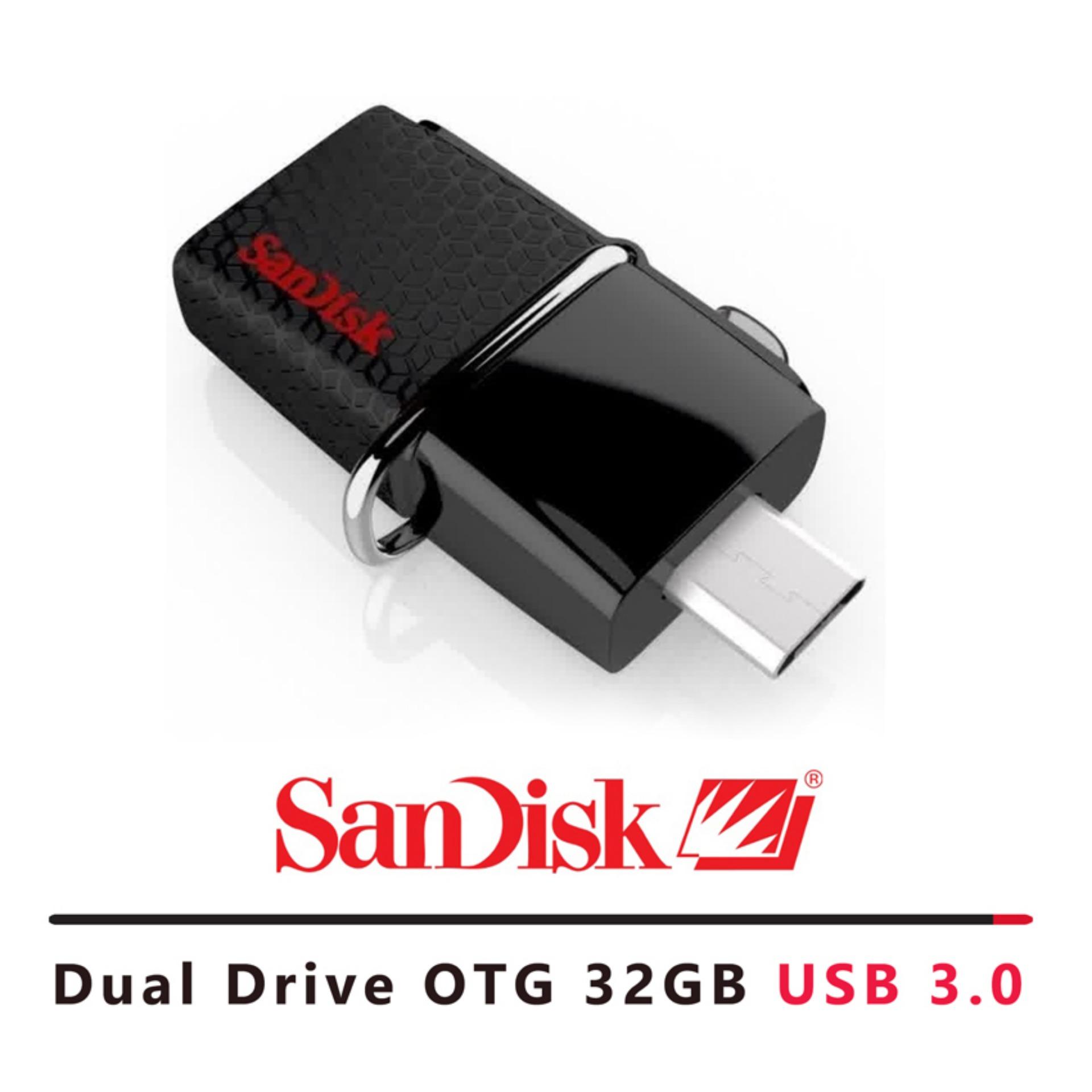 SanDisk Flashdisk Dual Drive OTG 32GB - USB 3.0 150MB/s