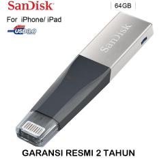 SanDisk iXpand Mini 64GB USB 3.0 Flash Drive for iPhone iPad - Silver