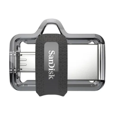SanDisk m3.0 Ultra Dual USB Drive OTG [32 GB/USB 3.0] #Garansi Resmi#