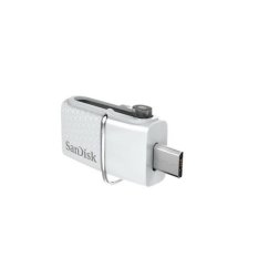 SanDisk Ultra Dual USB Drive 3.0 32GB - Flashdisk OTG (White)
