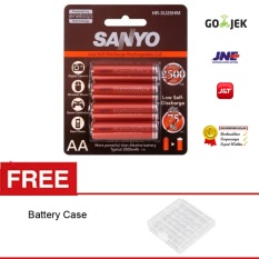 Sanyo Eneloop Harmolatice 2500mah AA Battery - Free battery Case