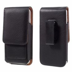 Sarung HP Pinggang Kulit dengan Penjepit Rotary Ukuran 5,5 Inch (16 x 8,5 cm) / Sarung HP Kulit / Dompet HP Pinggang / Dompet HP Kulit / Tas HP Pinggang / Tas HP Kulit / Tempat HP Pinggang / Tempat HP Kulit