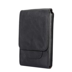 Sarung HP Pinggang Kulit untuk 2 HP Handphone dengan Slot Kartu Ukuran 6 Inch (17 X 10 Cm) / Sarung HP Kulit / Dompet HP Pinggang / Dompet HP Kulit / Tas HP Pinggang / Tas HP Kulit / Tempat HP Pinggang / Tempat HP Kulit