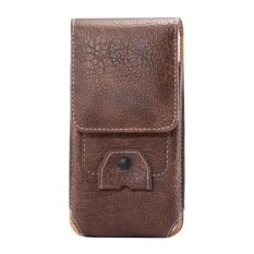 Sarung HP Pinggang Kulit Tanpa Magnet 5,5 Inch (16 X 8 Cm) / Sarung HP Kulit / Dompet HP Pinggang / Dompet HP Kulit / Tas HP Pinggang / Tas HP Kulit / Tempat HP Kulit / Tempat HP Pinggang