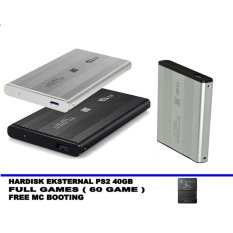 SATA Hardisk Eksternal PS2 40GB - Support All Fat Series Playstation 2 - Best Quality