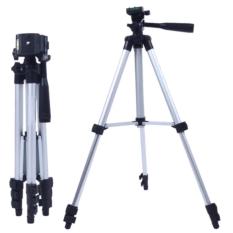 Sativa Acc - Tripod 3110 For Camera And HP - Silver - Free Holder U And Back Cover