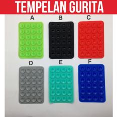 Scott - Tempelan Belakang HP Stand Holder Gurita Universal 24 Tentakel Perekat Handphone 1Pcs - Multi Color