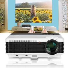 Screen Mirror Projector for Smartphone iPhone Multimedia USB HDMI 1080P Projector 3600 Lumen LED LCD Video Proyector for Outdoor Theater Home Entertainment TV Games