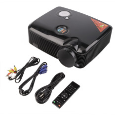 Seeeshed PH5 SVGA (800x600) Dukungan (1280x800) (1024x768) 2D/3D 2500LM HD Home LCD Mini LED Proyektor dengan Input HDMI TV Tuner Beamer-Intl