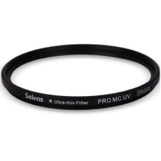 Selens 58mm Multi Coated MCUV MC UV Filter Lensa Protector untuk Nikon Canon Photography - intl
