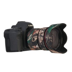 Selens Canon 24-70mmF2.8II Neoprene Camera Lens Protective Coat Cover Camo Tahan Air-Intl Fotografi Kamera - intl
