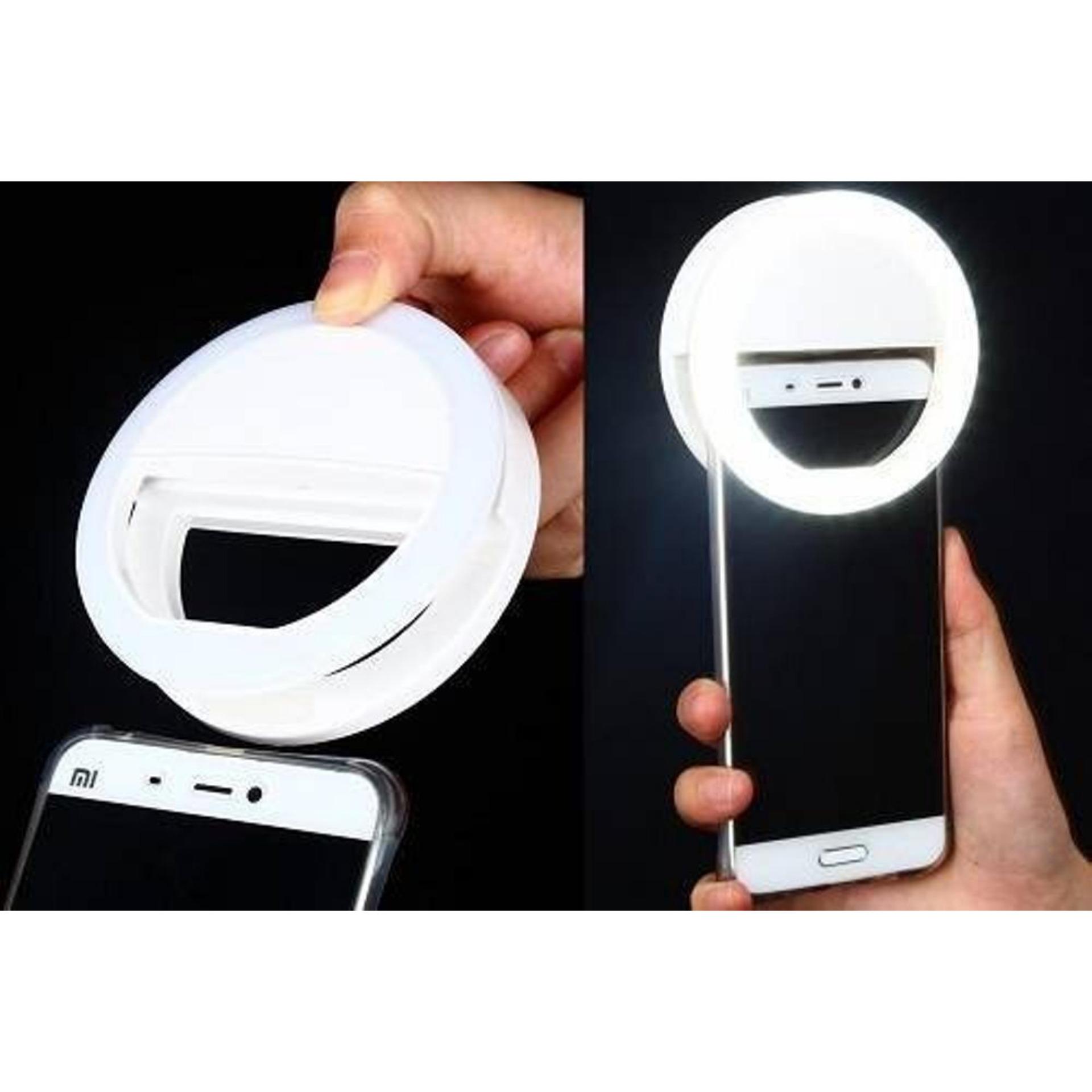 Selfie Ring Light Aksesoris Handphone Lampu .