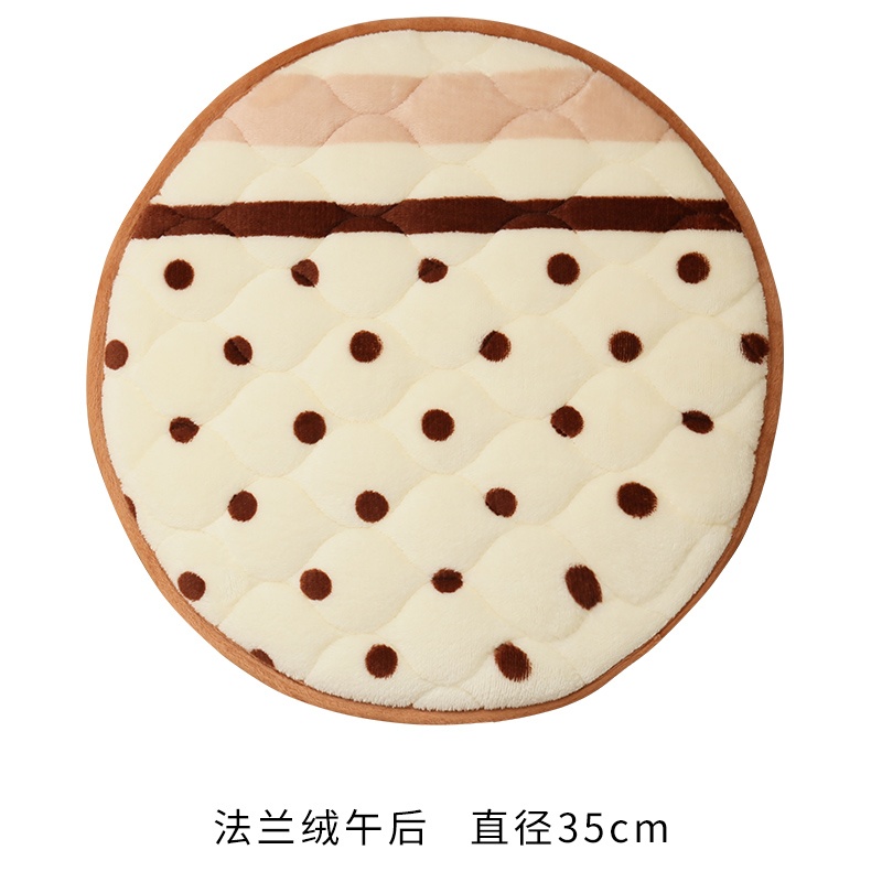 Senhot Round Stool TK Tatami Flanel Cushion-Intl