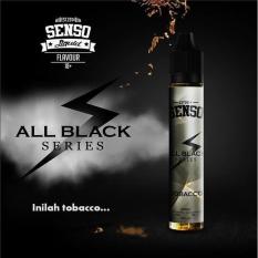 Senso - All Black - Tobacco - 30ml 6mg 9mg Original Tobacco Vape Vapor