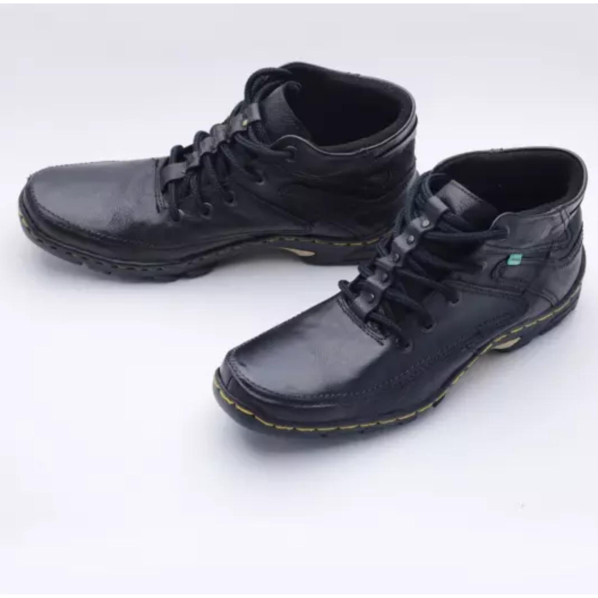 Sepatu Boot Pria/ Sepatu Boots Kulit/ Boot Model Kickers, Caterpillar, Bally, Brodo BKS01TP
