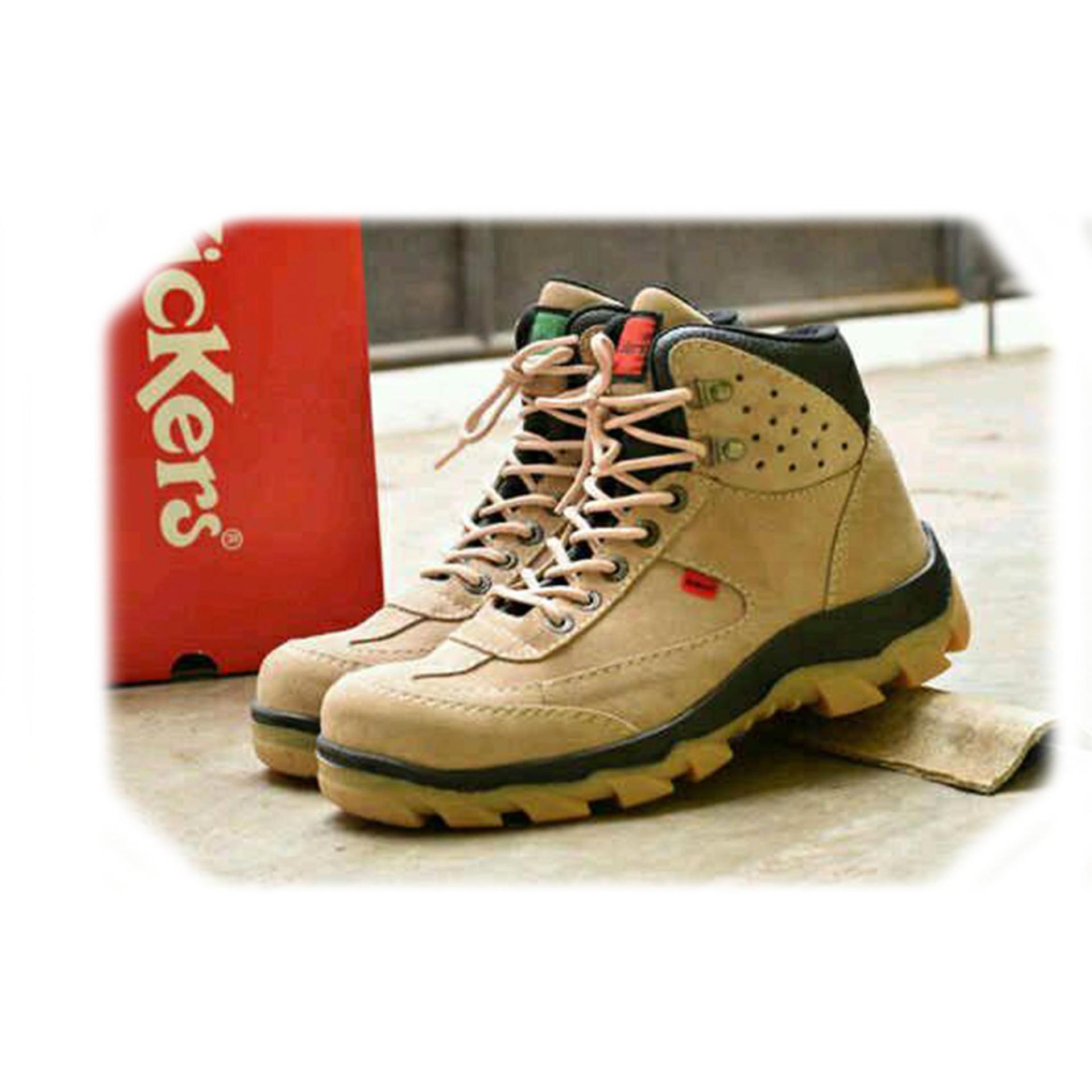 Sepatu Kickers Safety Suede Mercy  