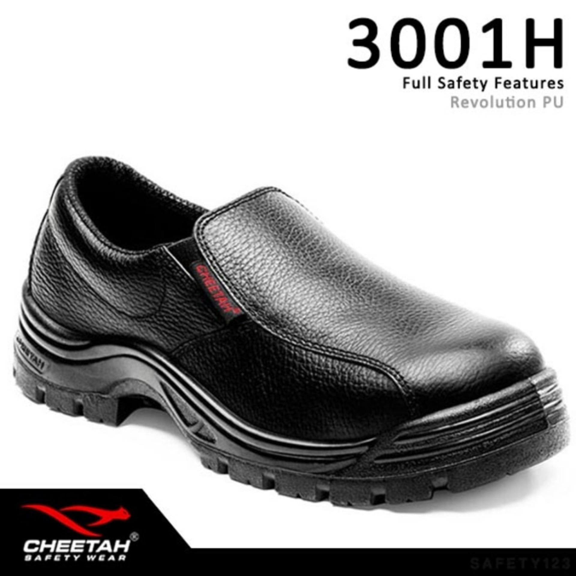 Sepatu pria cheetah sepatu safety pria cheetah sepatu safety cheetah 3001 H