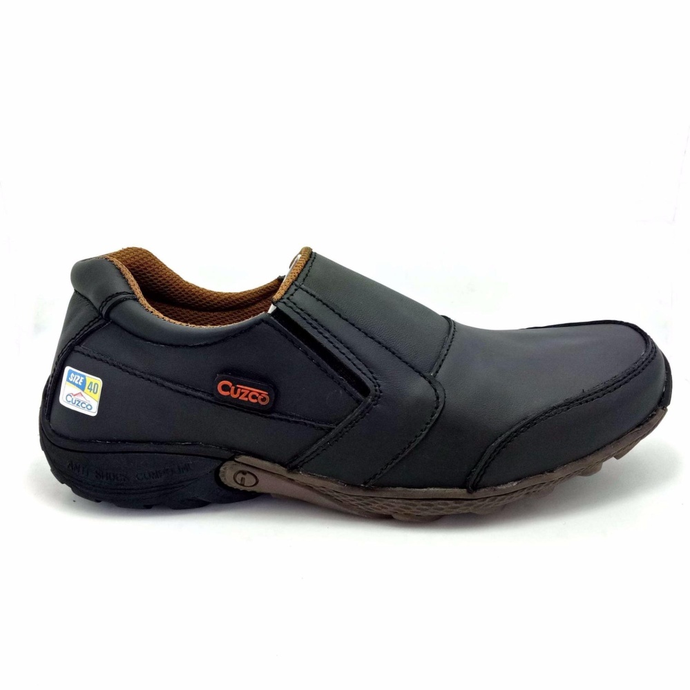 Sepatu Pria Kulit Asli Casual - Anti Licin - Cuzco