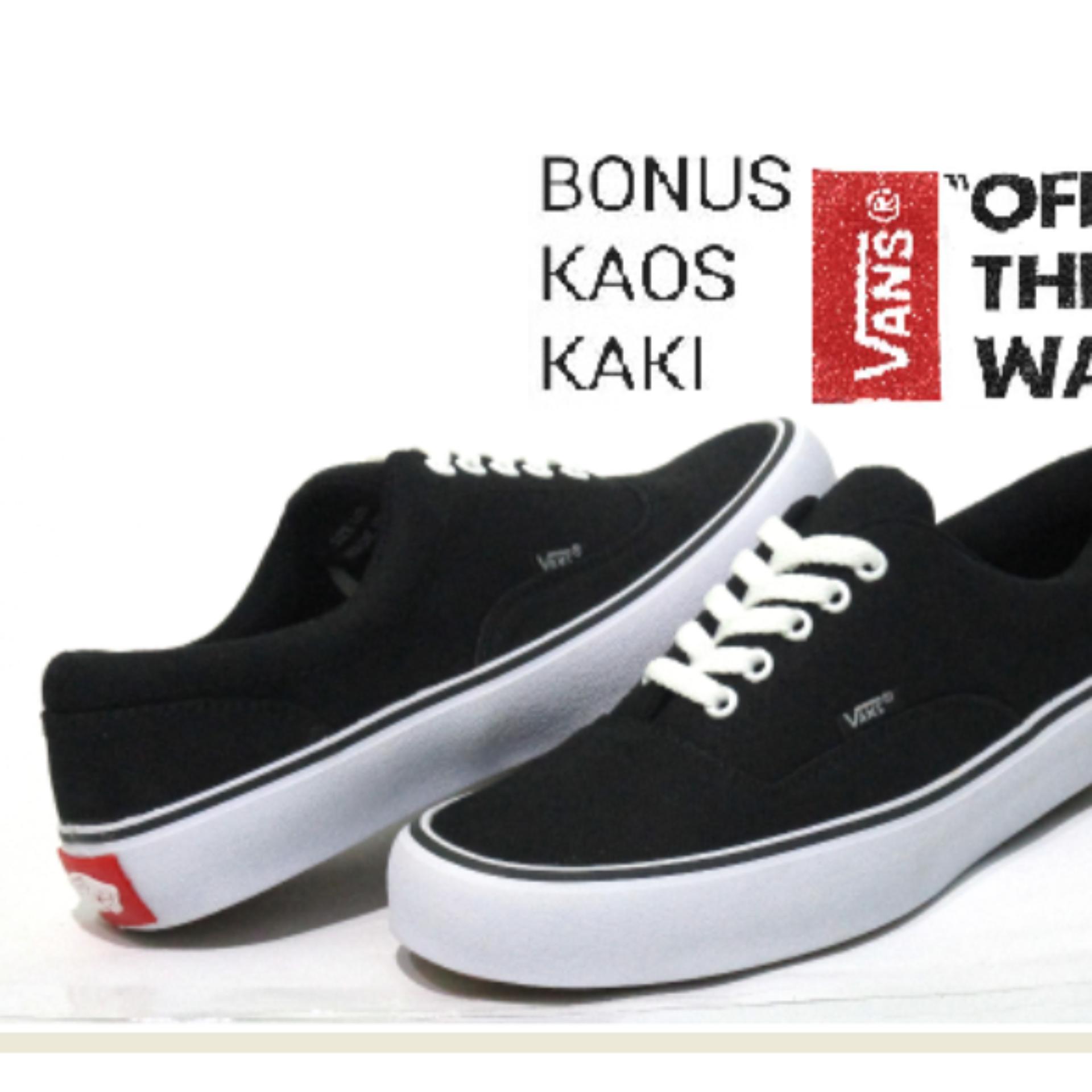 Sepatu Pria/wanita Authentic Casual/sekolah Black