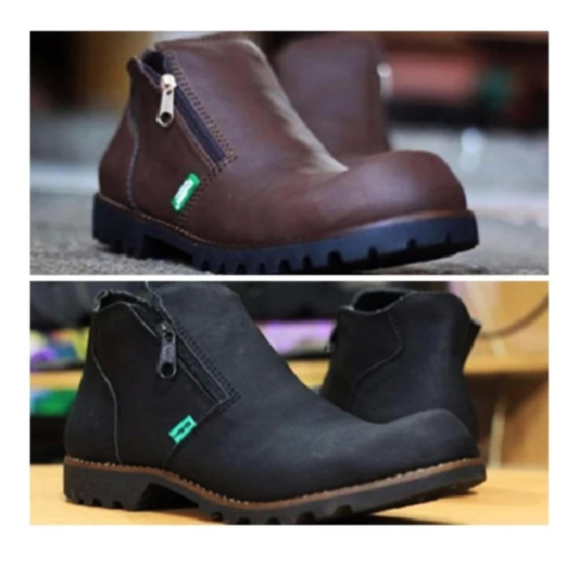 Sepatu Safety Kickers Porsh Sleeting dan Tali